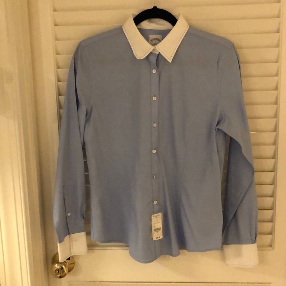 Brooks Brothers Women’s blue button down